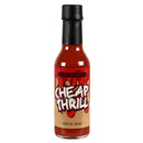 Garlic Habanero Hot Sauce 5 Oz High Heat Level 1656C Cheap Thrill Brand