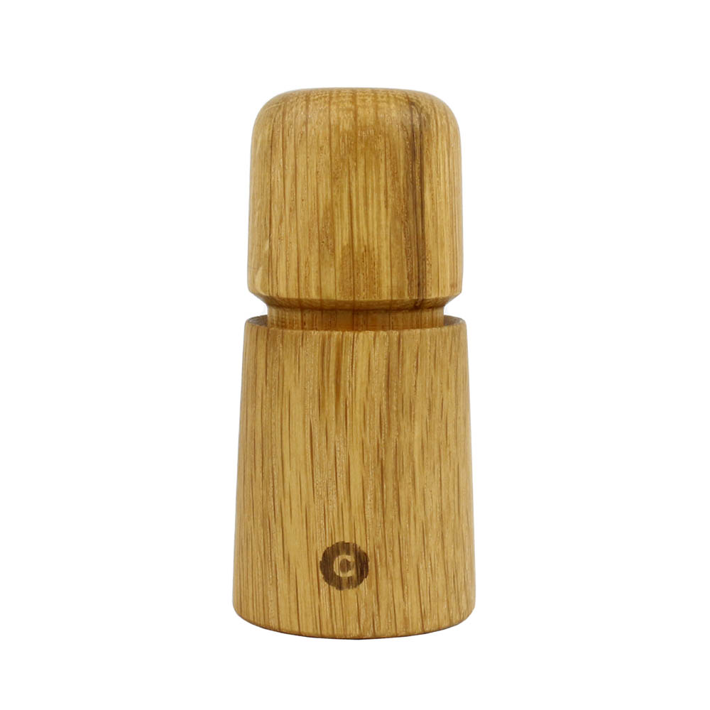 CrushGrind Stockholm Mini 4 Salt or Pepper Grinder - Stainless Steel