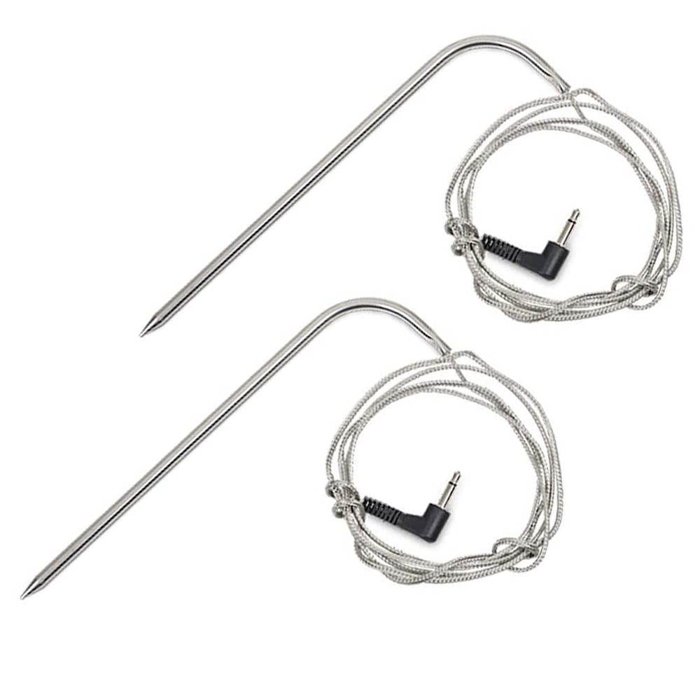 2 Pcs High Temperature Meat Probe For Pit Boss and Most Wood