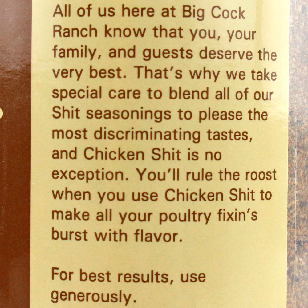 Chicken Shit Seasoning - ShopperBoard