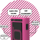 Bumpboxx Retro Pager Beeper Portable Bluetooth Speaker Pink Original Color