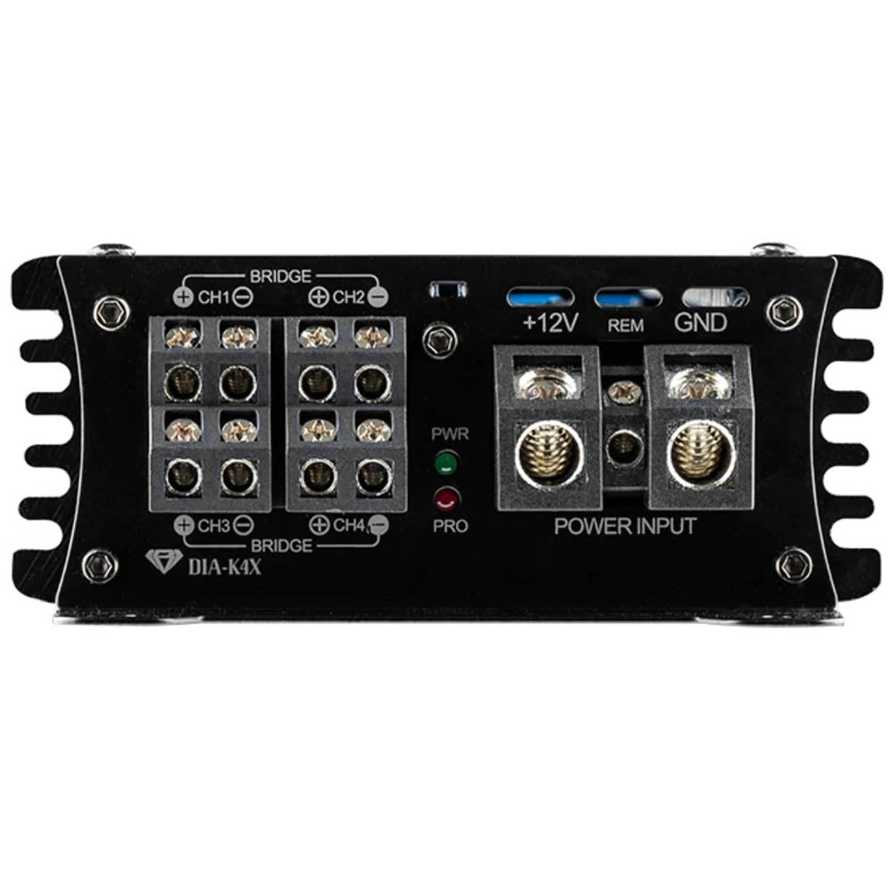 Black Diamond Full Range Class D 4-Channel Amplifier 3200 Watts