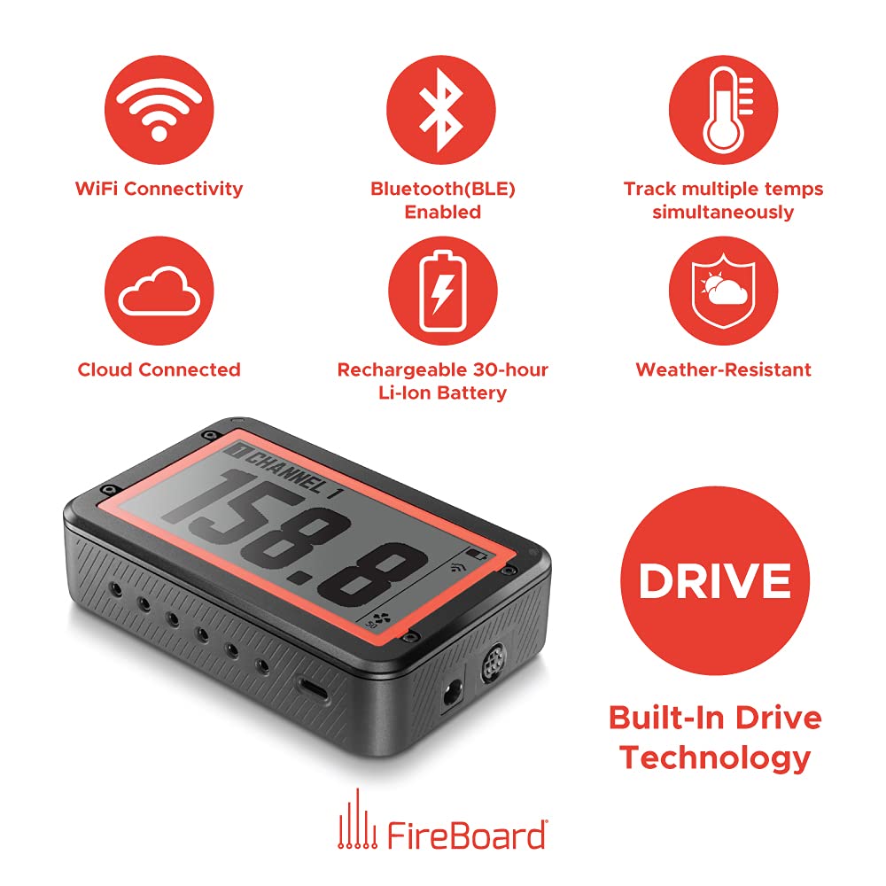 Fireboard 2 Wireless Thermometer Kit (Drive)