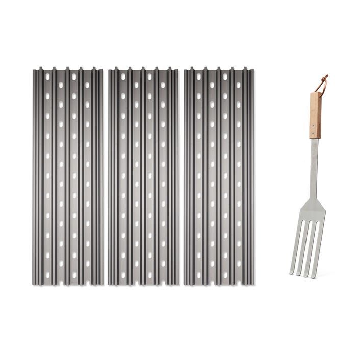 Yoder YS480/YS640 Direct Grill Grates with Spatula A90486 Robidoux Inc
