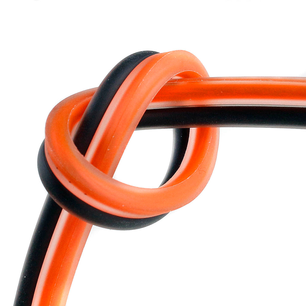 1 Ft Section True 12 Gauge AWG 100% OFC Copper Speaker Wire Orange Mem –  Robidoux Inc