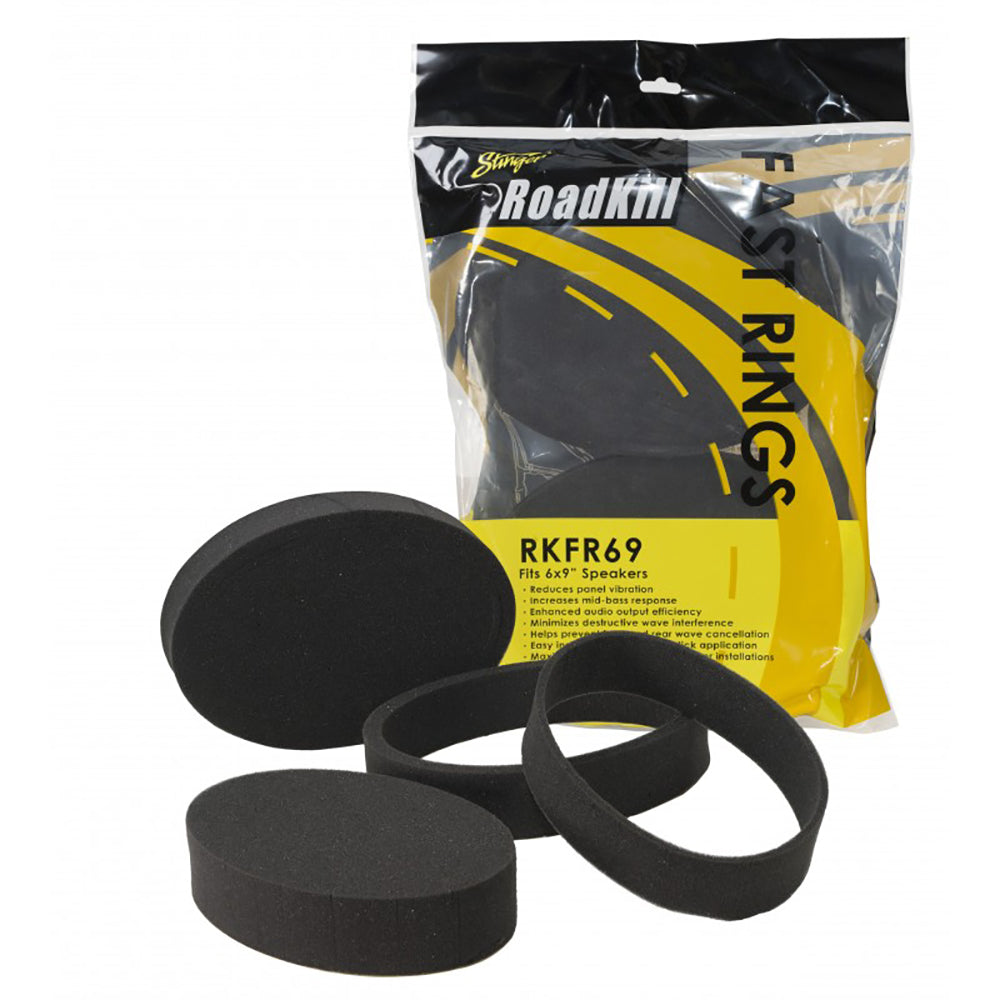 Stinger RoadKill 3 Piece Foam Fast Rings for 6x9