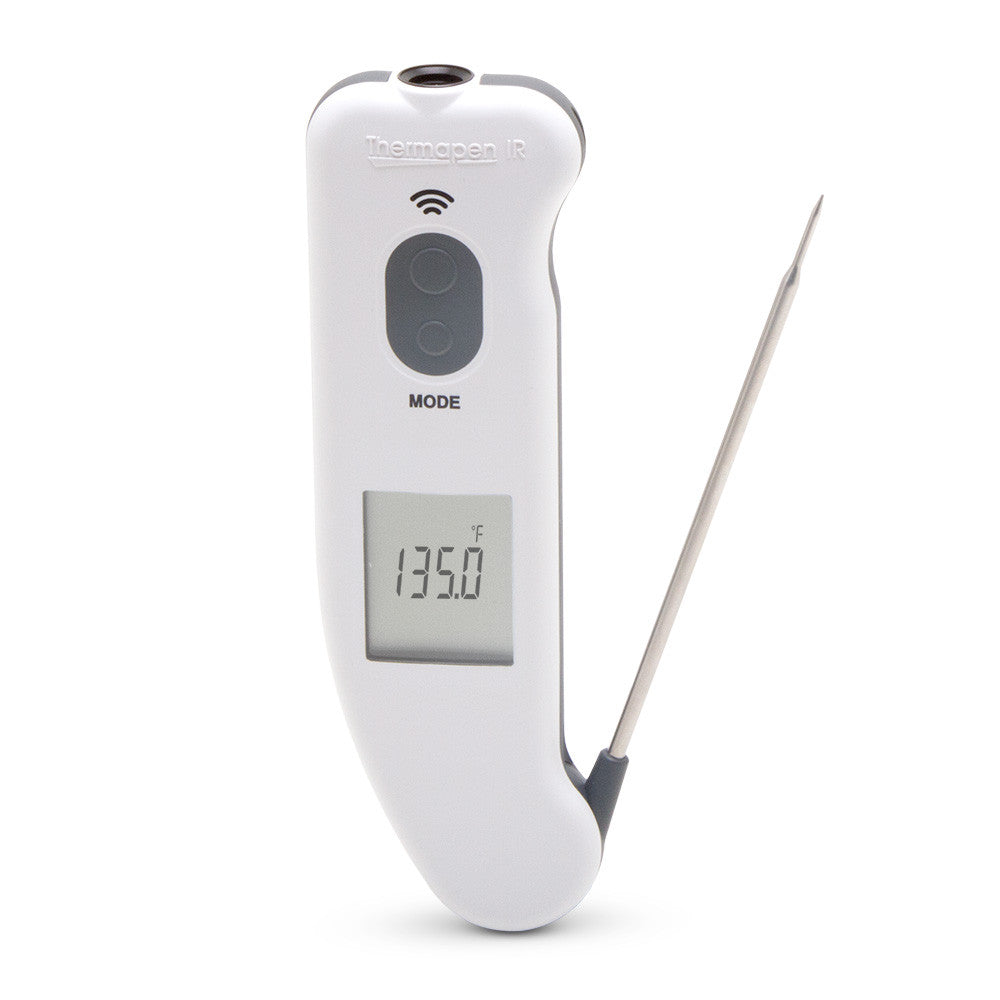 Thermoworks Thermapen IR Infrared Sensor and Temp Probe Combo White TH –  Robidoux Inc