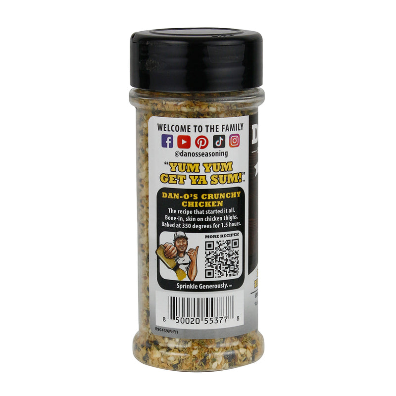 Dan-O's Crunchy Original Low Sodium Seasoning 3.5 Oz Bottle Gluten Fre –  Robidoux Inc