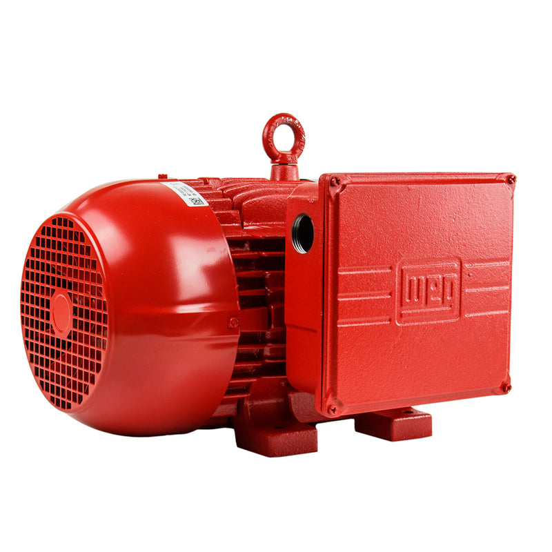 5HP Electric Motor 184T Frame 1730 RPM Single Phase WEG Farm Duty Air Compressor