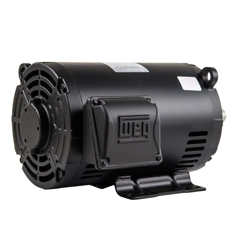 5 HP 3 Phase Air Compressor Duty Electric Motor 182/4T Frame 1760 RPM 3Ph WEG