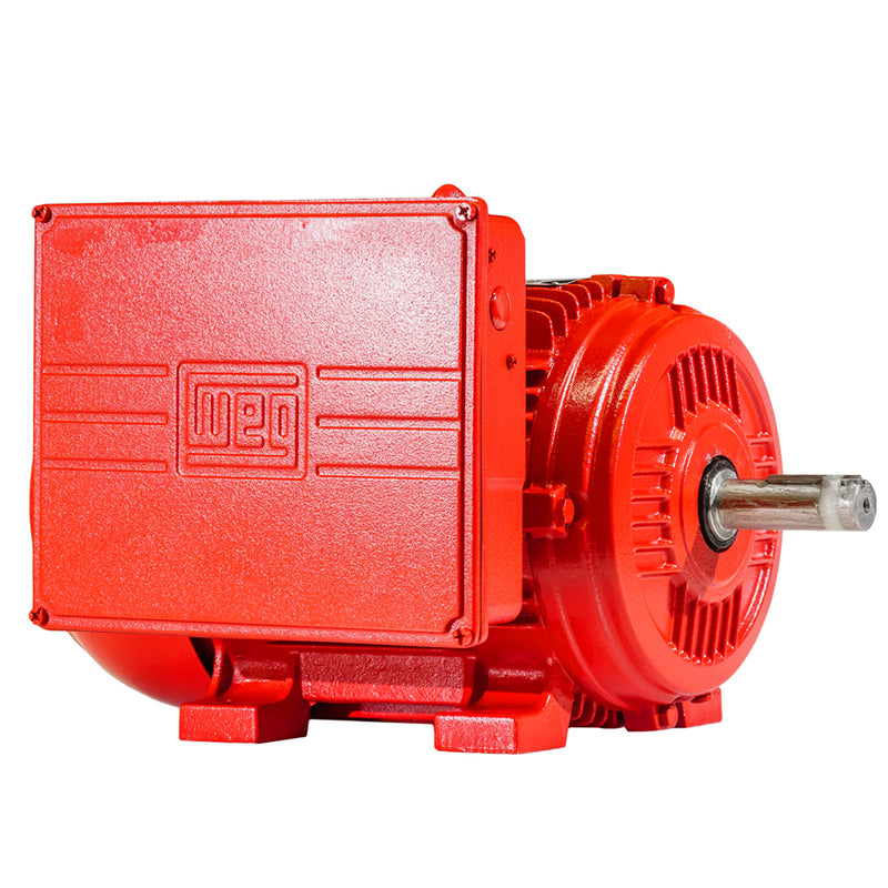 7.5 HP Electric Motor 215TZ Frame 1730 RPM 1 Phase WEG Farm Duty 1-1/8" Shaft