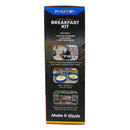 4 Piece Griddle Tool Set Breakfast Batter Dispenser Egg Rings Iron Press 08820RZ