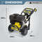 Champion Pro 4200 PSI 4.0GPM Commercial Duty Portable Gas Pressure Washer 100790
