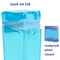 Kitchen Innovations Refillable Drink In The Box Anti-Leak BPA Free Blue 8 Oz