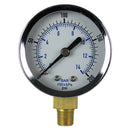 2" Face 1/8" NPT 0-200 PSI Pressure Gauge Lower Side Mount