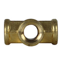 1/8" FNPT Brass Forged Equal Cross Pipe Thread Fitting 4 Way 102A