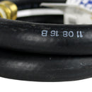 Goodyear 3' x 1/2" Rubber Air Hose Whip 250 PSI 1/2" NPT 10314