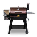 Pit Boss Wood Pellet Grill Smoker PB820D3 Electric Hopper W/ Meat Probe Mahogany