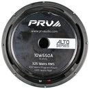 PRV Audio 10" Mid Range Speaker ALTO Series 650 Watts Max 8 Ohm 10W650A Single