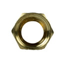 1/2" x 3/8" Yellow Brass Female to Female Coupling Reducer Pipe Fitting 119F