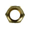 1/2" x 3/8" Yellow Brass Female to Female Coupling Reducer Pipe Fitting 119F