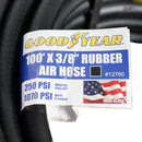 Goodyear 100' x 3/8" Air Hose 1/4" NPT 250 PSI 12760