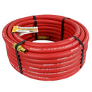 Continental Compressor Air Hose 50ft x 3/8in 250 PSI Oil-Resistant Rubber Red