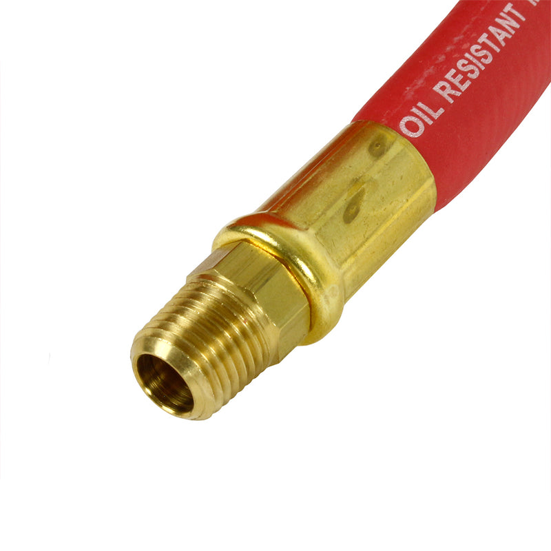 Continental Compressor Air Hose 50ft x 3/8in 250 PSI Oil-Resistant Rubber Red