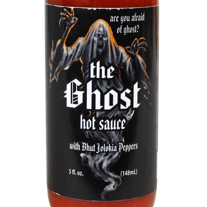 The Ghost Hot Sauce 5 Oz Bhut Jolokia Peppers 1449