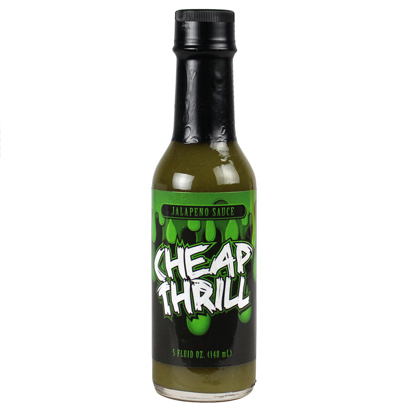 Cheap Thrill Jalapeno Hot Sauce 5 Oz Mild Heat 1624C