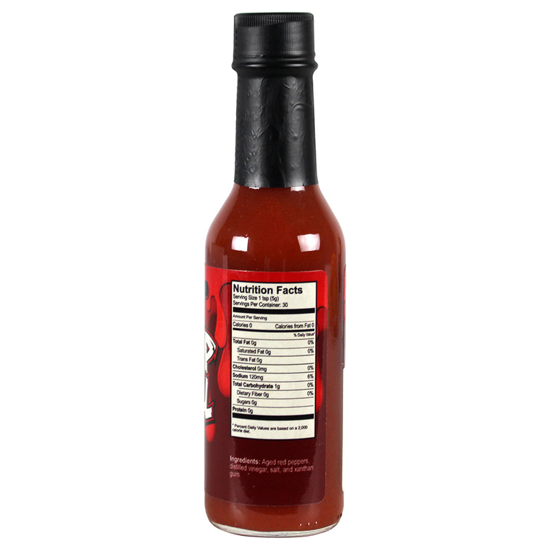 Cayenne Hot Sauce 5 Oz Aged Red Peppers Mild Heat 1678C