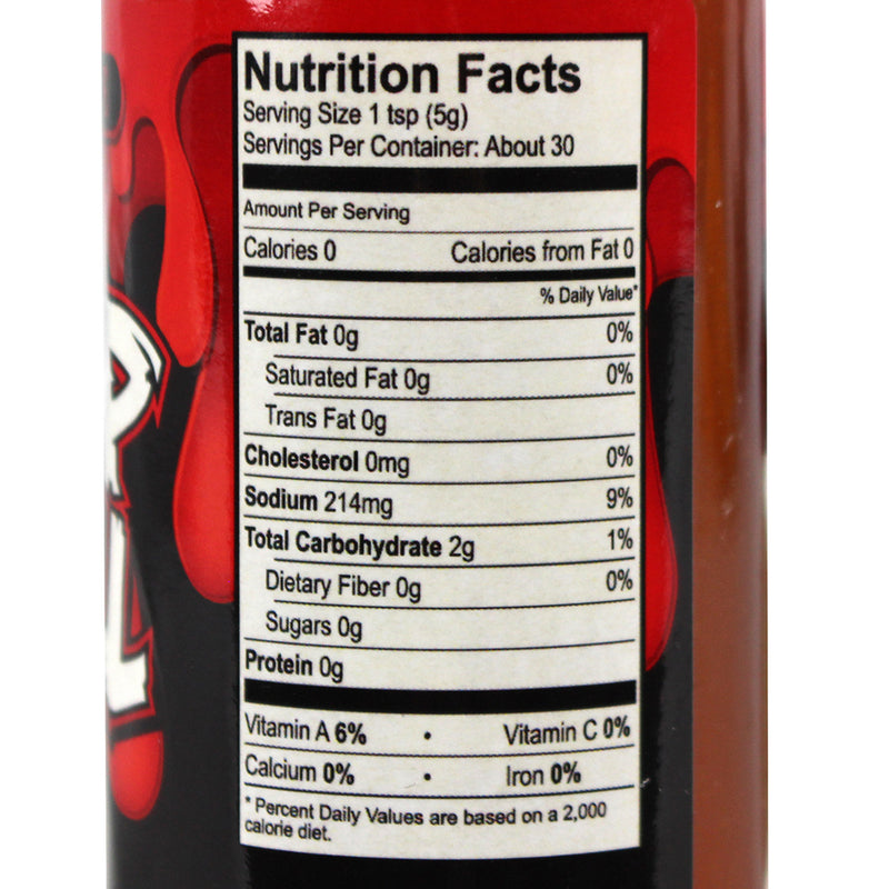 Habanero Hot Sauce 5 Oz High Heat Level Cheap Thrill