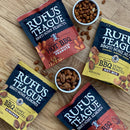 Rufus Teague Hot BBQ Honey Roasted Peanuts On The Go Resealable Bag 9 Ounce