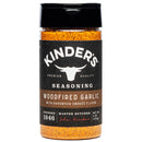 Kinder's Woodfired Garlic Seasoning for Beef Poultry Pork Seafood 6 Oz Bottle