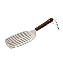 BBQ Hack Fish Spatula Large Stainless Steel Full Tang Wood Handle 180047