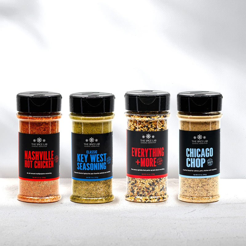 Spice Lab Taste of America Seasoning Collection 4 Pack Gluten Free 2052-GS-GRO