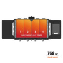 Blackstone Patio Pro 36" Griddle with Hood 4 Controlled Heat Zones 2154