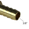 3/8" X 1/4" MNPT Brass Air Hose Barb Fitting For 3/8" Hose 220EE