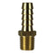 3/8" X 1/4" MNPT Brass Air Hose Barb Fitting For 3/8" Hose 220EE