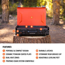 Blackstone OTG 20" Portable Griddle Coated Plate 2 Heat Zones 2363