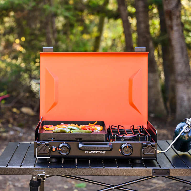 Blackstone OTG 14" Portable Griddle with Side Burner Coated Plate 2364