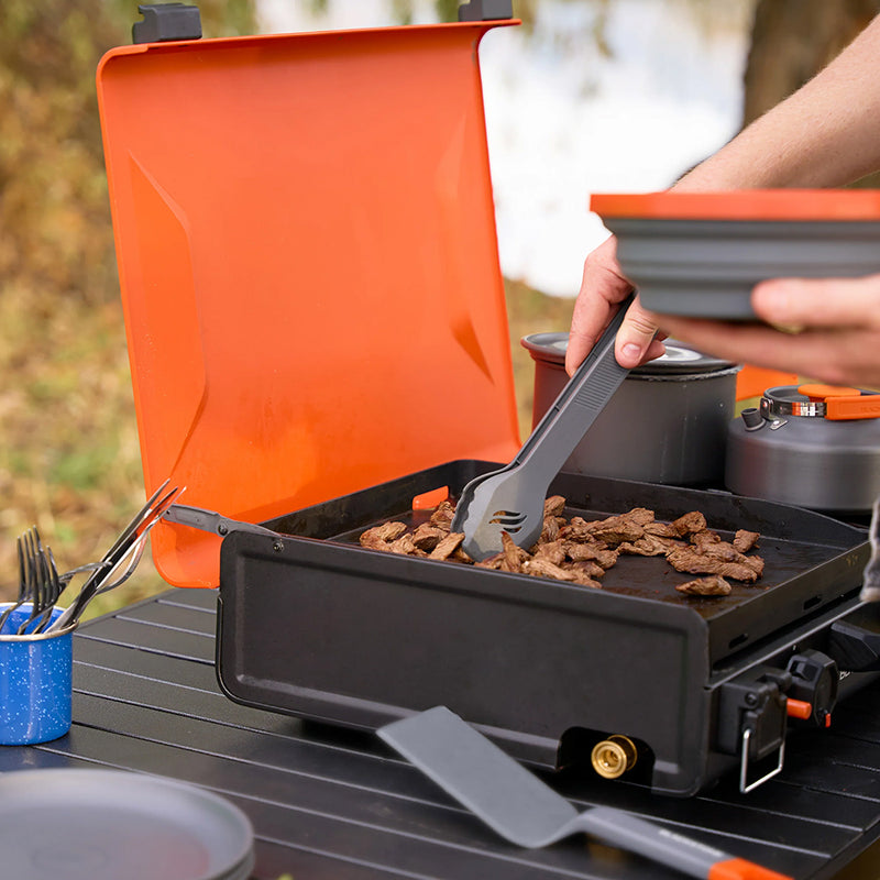 Blackstone OTG 14" Portable Griddle with Side Burner Coated Plate 2364