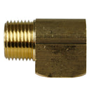 Street Elbow 90° Degree 1/2" MNPT x 1/2" FNPT Brass Pipe Connector 116SF