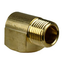 Street Elbow 90° Degree 1/2" MNPT x 1/2" FNPT Brass Pipe Connector 116SF
