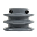 2.75" Double Groove A Section 4L Sheave with 1" Keyed Bore - 2AK27-1