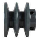 3" Double Groove B Section 5L Sheave with 1" Keyed Bore - 2BK28