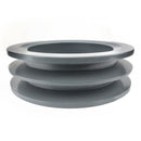 2BK62H Cast Iron 6 " Dual Groove Belt B Section 5L Pulley with 1" Inch Sheave Bushing