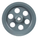 7.75" Inch Dual Groove Pulley B Section Belt 5L for 3/4 Inch Keyed Shaft Cast Iron 2BK80-3/4