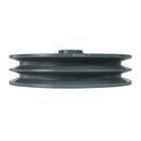 7.75" Inch Dual Groove Pulley B Section Belt 5L for 3/4 Inch Keyed Shaft Cast Iron 2BK80-3/4