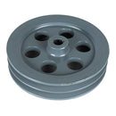 7.75" Inch Dual Groove Pulley B Section Belt 5L for 3/4 Inch Keyed Shaft Cast Iron 2BK80-3/4